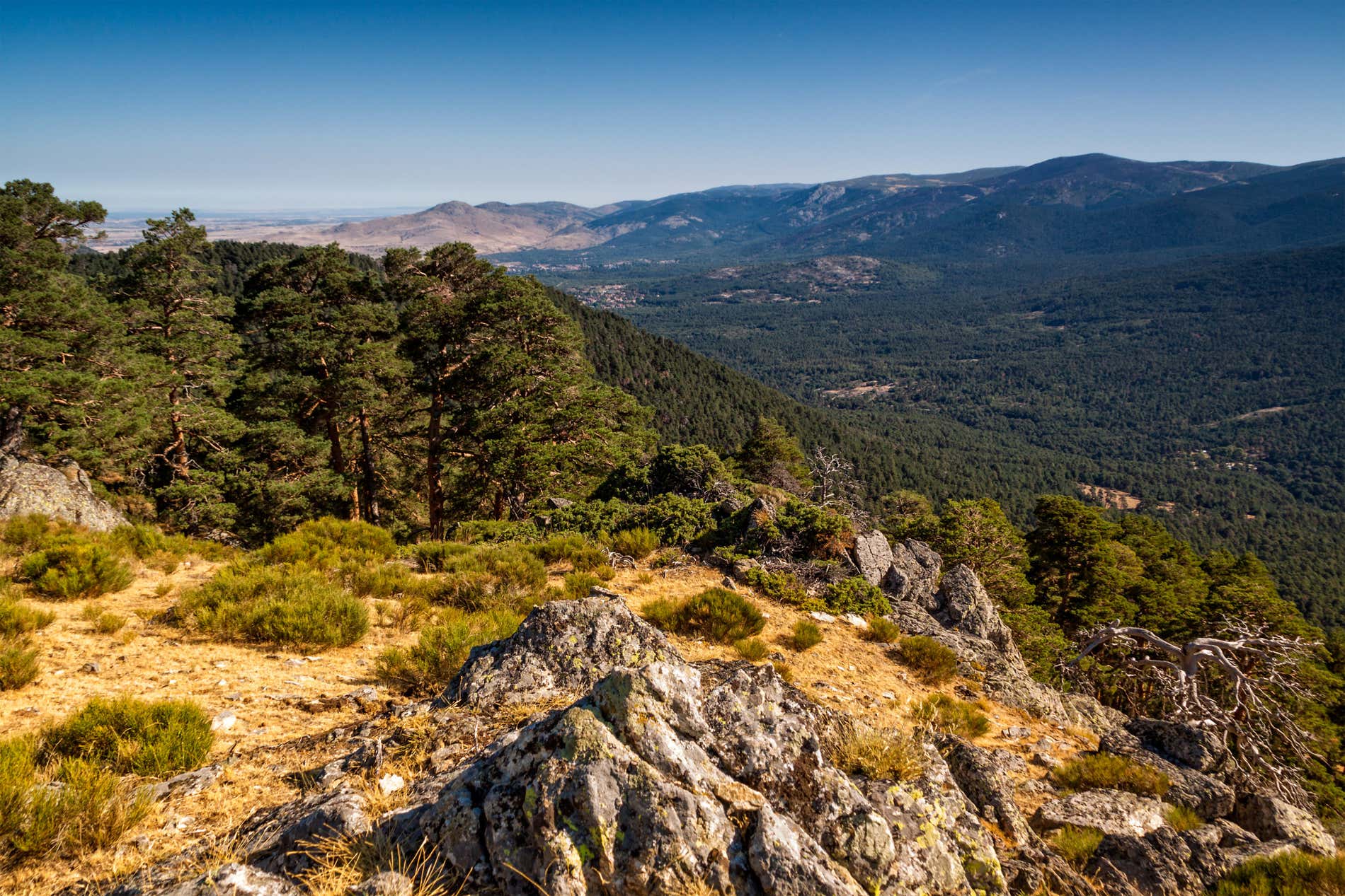 Il Parco Nazionale del Guadarrama in una giornata autunnale