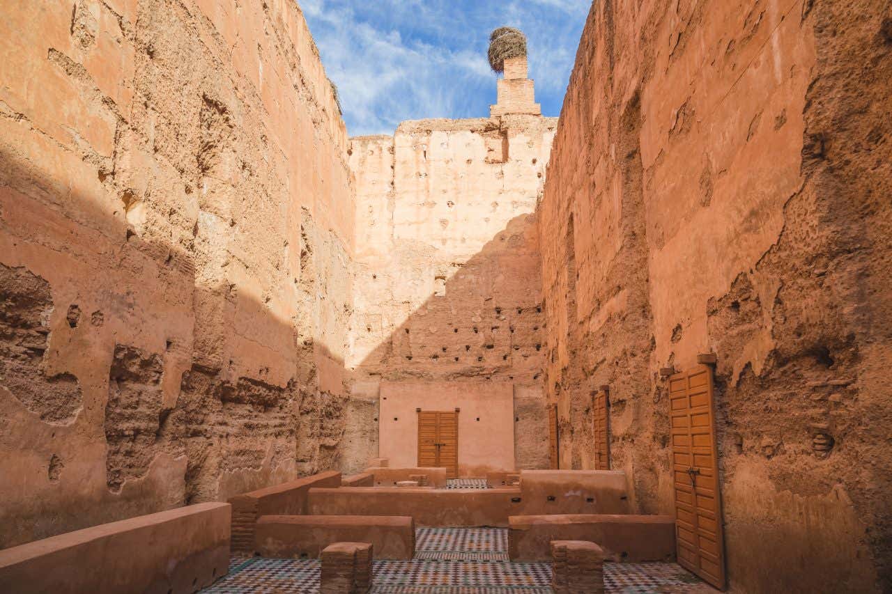 Ruines du palais El Badi, une visite que vous pouvez faire à Marrakech si vous aimez l'histoire