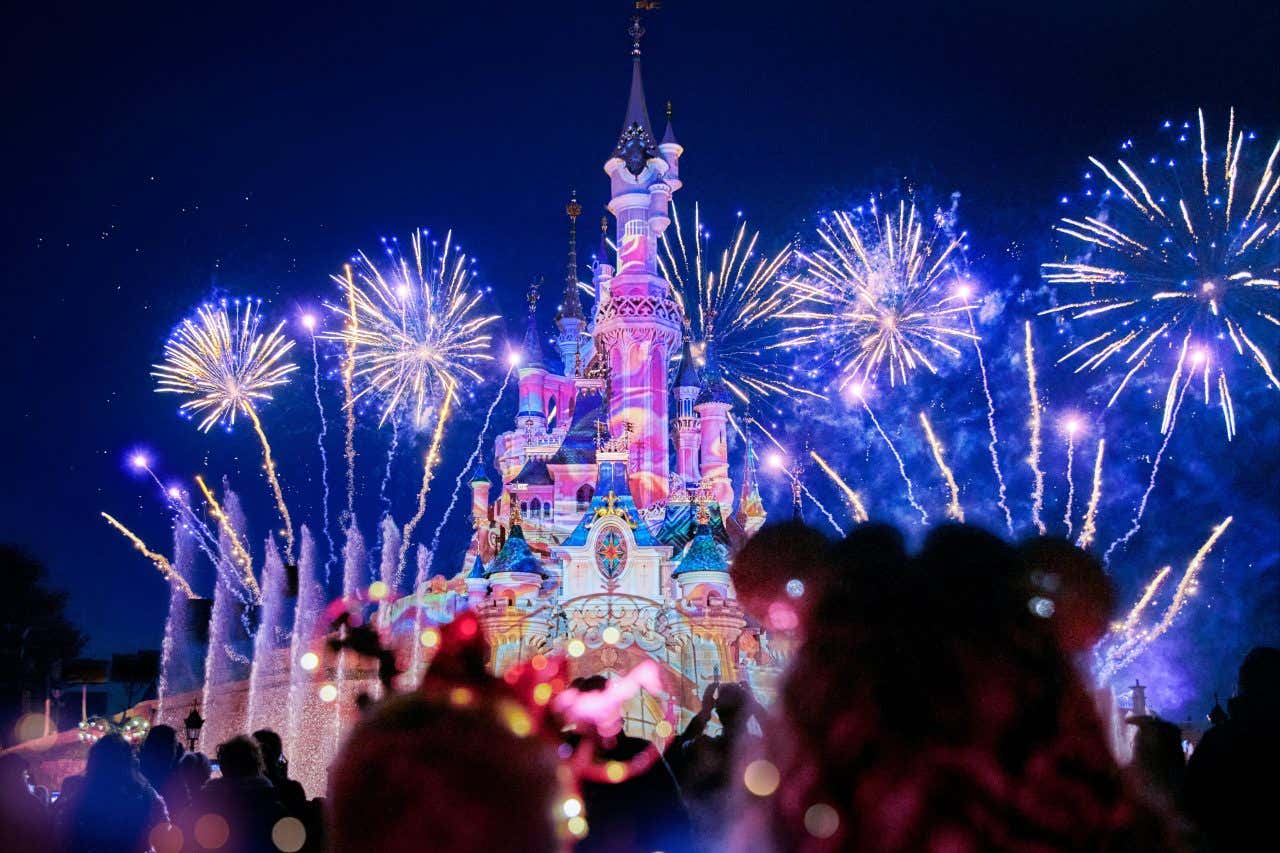 Feux d'artifices à Disneyland Paris, un endroit où passer le Blue Monday 2025