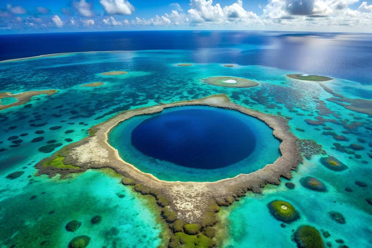 Le Blue Hole, un lieu incontournable au Belize