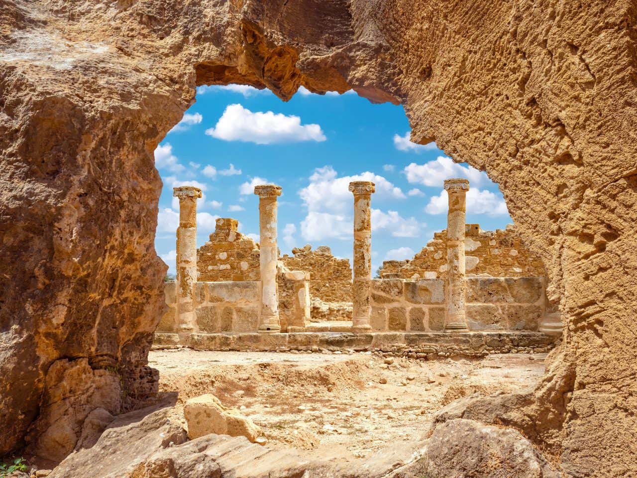 Ruines de Paphos, sur l'île de Chypre, l'une des 10 meilleures destinations où partir en mars