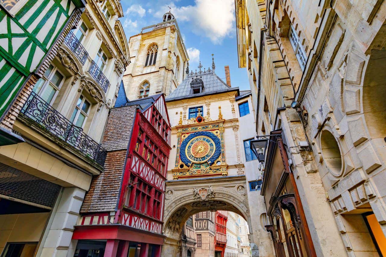 Le Gros-Horloge de Rouen, la capitale historique normande