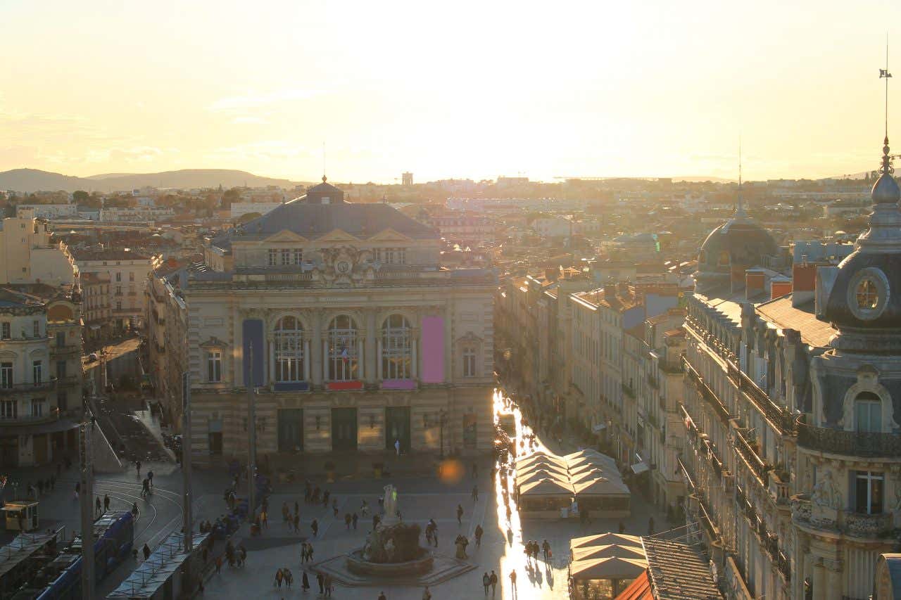 Place de la Comédie, une visite à faire à Montpellier