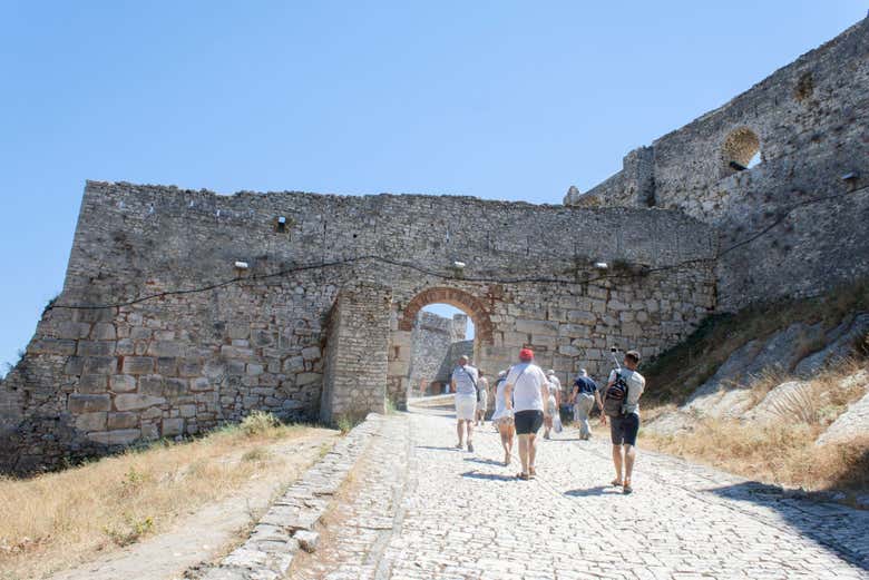 Entrance to Berat Castle