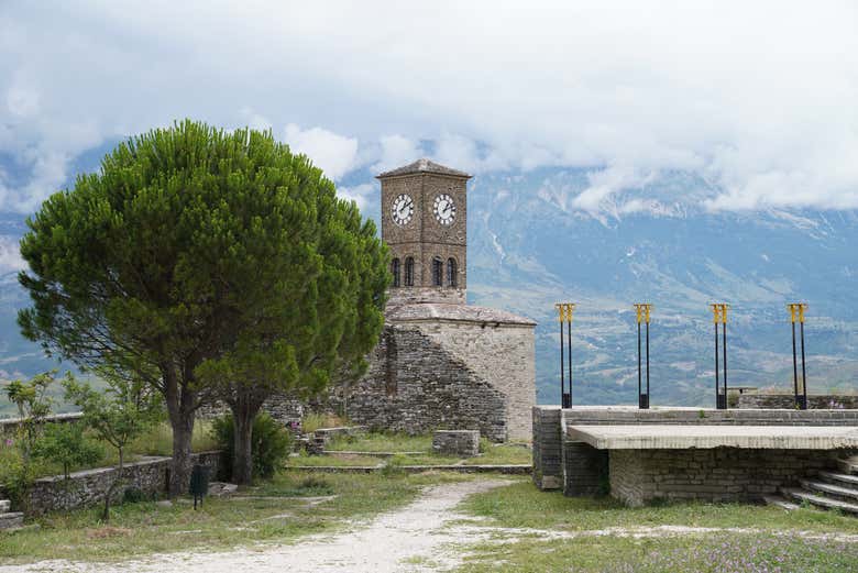 Panorâmica das redondezas de Gjirokaster