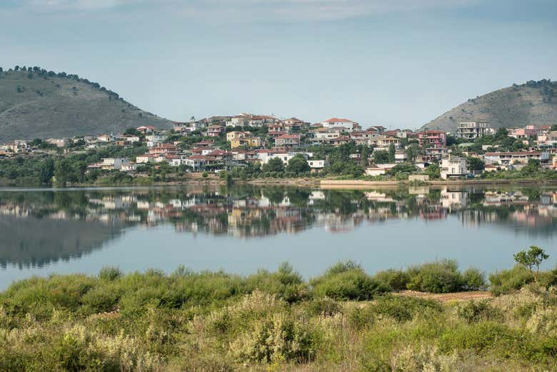 Konispol, in southern Albania