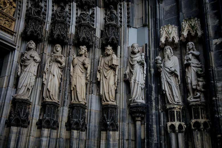 Esculturas de la catedral de Colonia