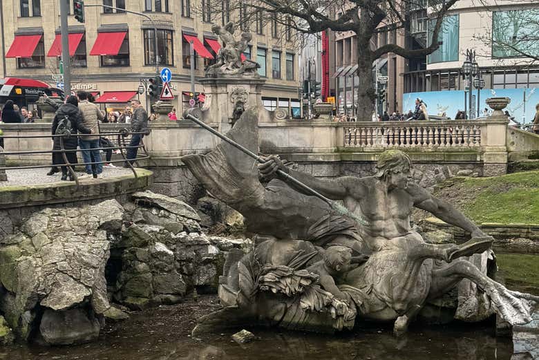 La fuente de Tritón