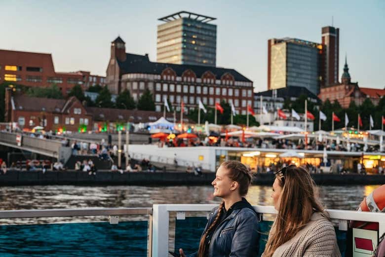 Você aprenderá sobre a história de Hamburgo durante o passeio