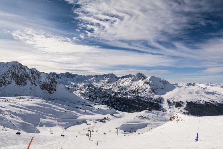 Paseo en trineo de perros por Grandvalira, Escaldes-Engordany