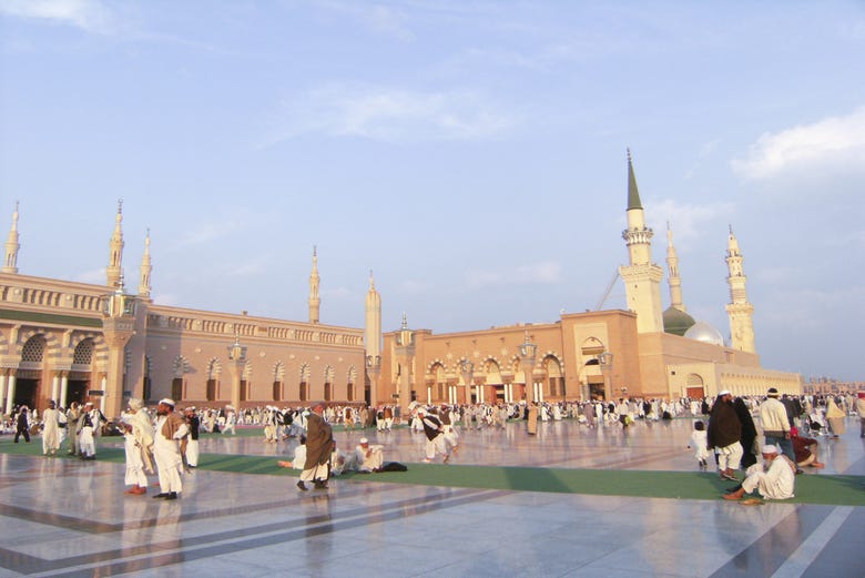 Medina Mosque, in Saudi Arabia