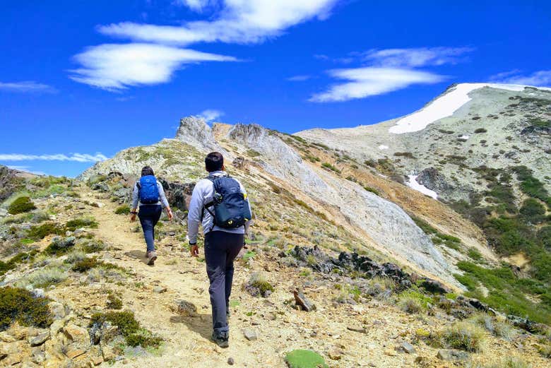 Ascendiendo al Cerro Bella Vista