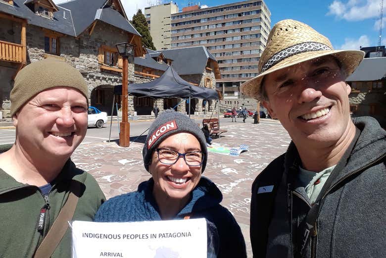 Nos encontraremos na praça do Centro Cívico