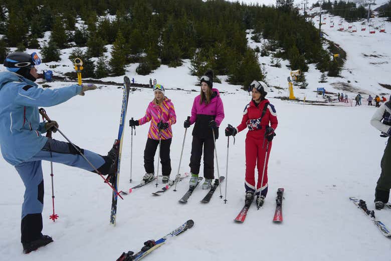 Learn the basics of skiing