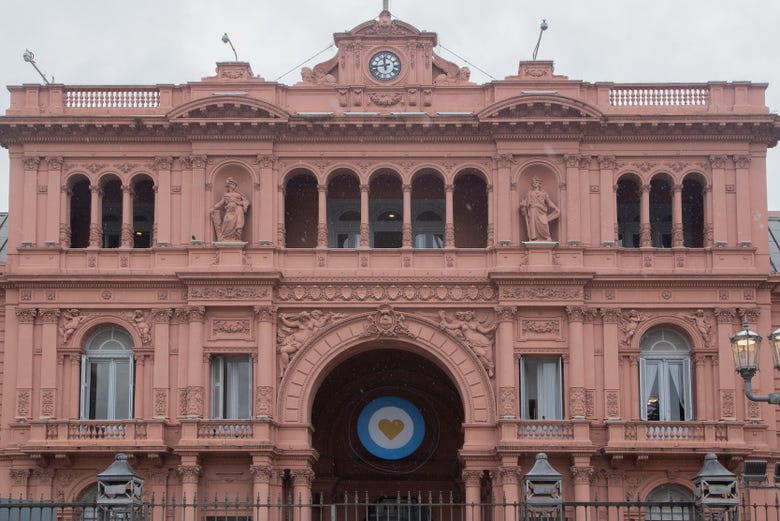 Casa de gobierno en Buenos Aires