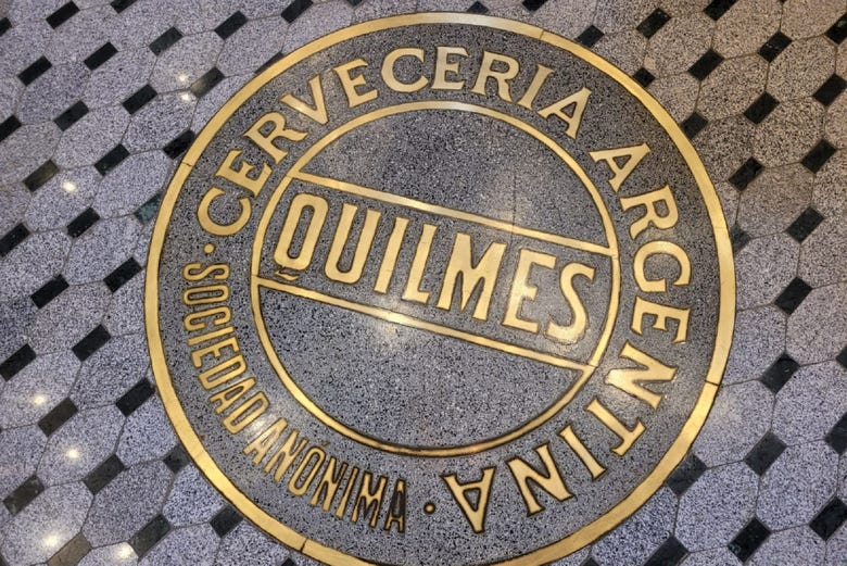 Placa de la Cervecería Quilmes