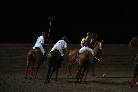 Nighttime Horse Polo Experience in Capilla del Señor, Buenos Aires