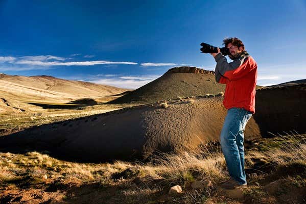 Disfrutando de los paisajes