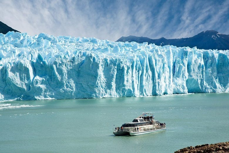 See this majestic glacier up close