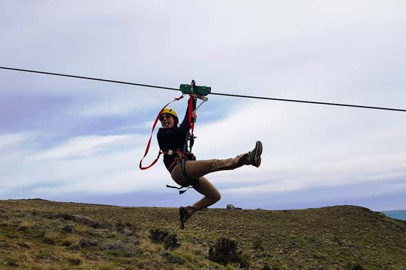 Trek ou tyrolienne dans les Balcons d'El Calafate