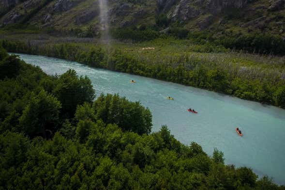 Tour en kayak por el río de las Vueltas