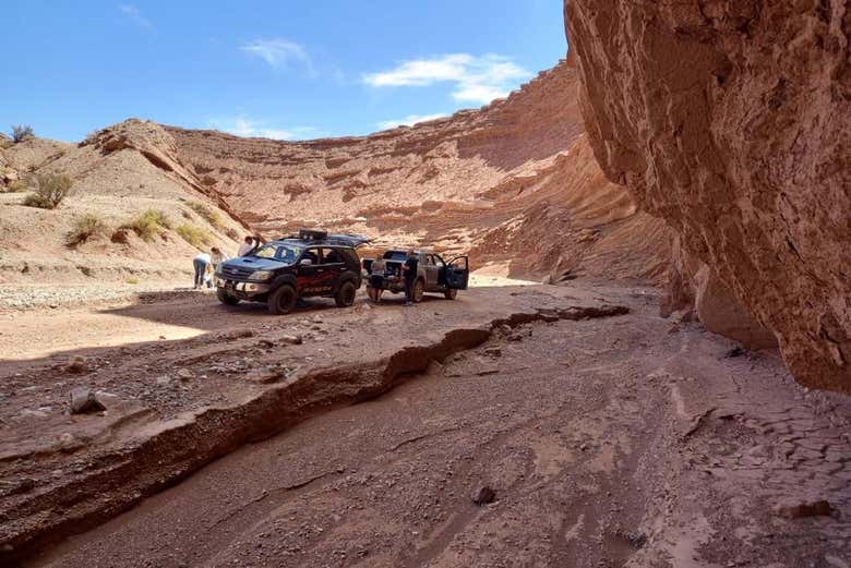 Explorando la Quebrada del Yeso