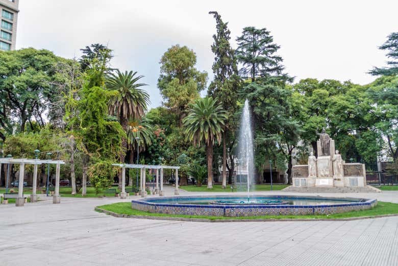 Panorámica de Plaza Italia