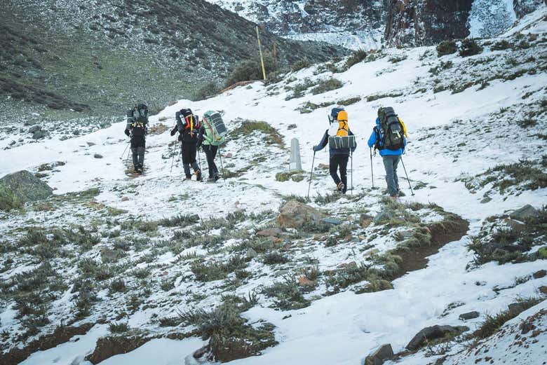 Trekking in the Cordon del Plata park