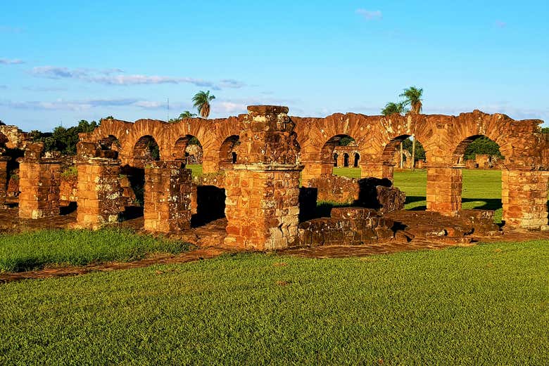 Veremos los vestigios de La Santísima Trinidad del Paraná