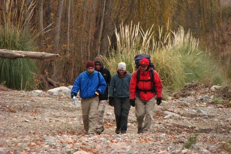 Trekking por Potrerillos