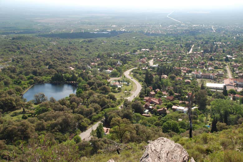 Panoramic view of Villa de Merlo