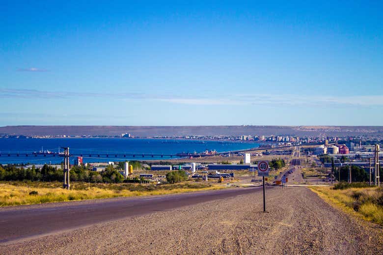 El paisaje urbano de Puerto Madryn