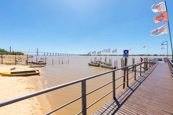 Paseo en lancha por el río Paraná