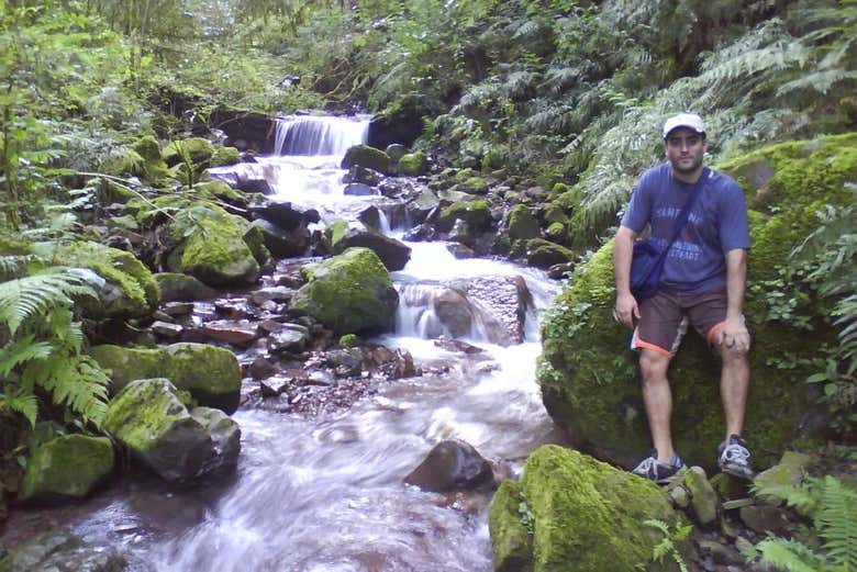 Disfrutando de los paisajes del río San Lorenzo