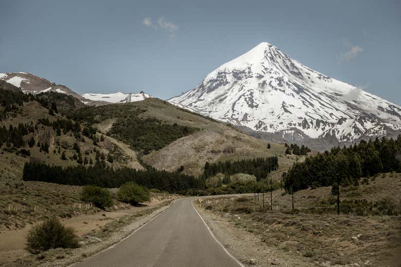 Panorâmica do vulcão Lanín