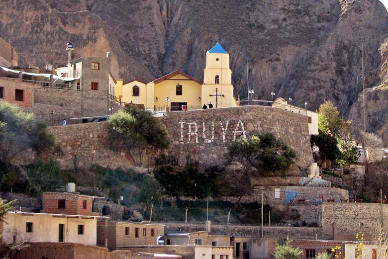 Panorámica de Iruya, en el norte de Argentina