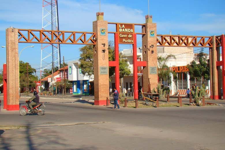 Centro urbano de La Banda