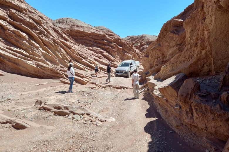 Recorriendo la Quebrada del Yeso