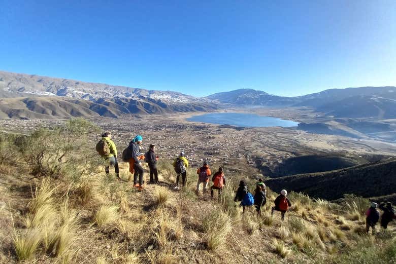 Admirando el paisaje