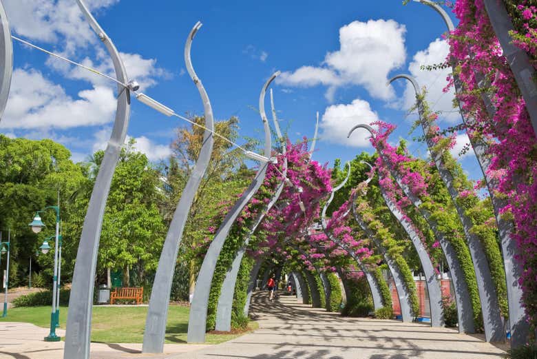 Pasearéis por el corazón de Brisbane