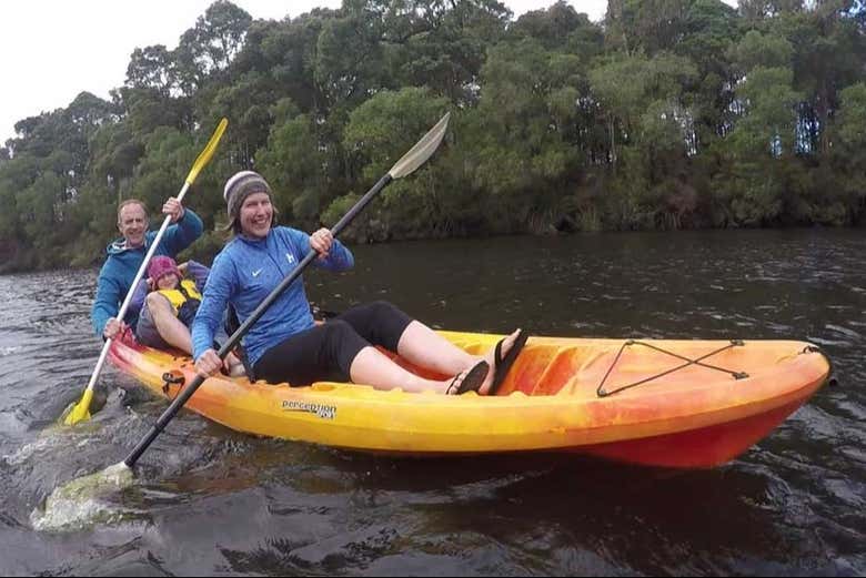 Kayak along the Blackwood River