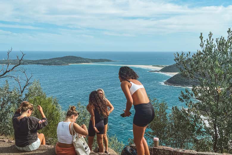 Start your day off right at the top of Tomaree Mountain