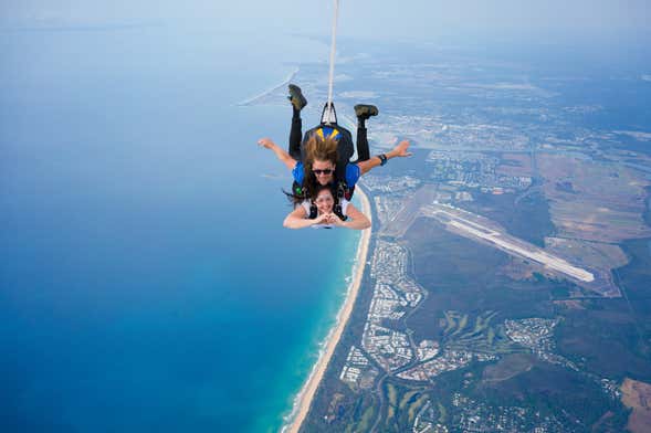 Salto en paracaídas en Noosa Heads