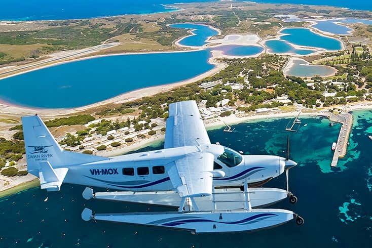 Hidroavión para el traslado