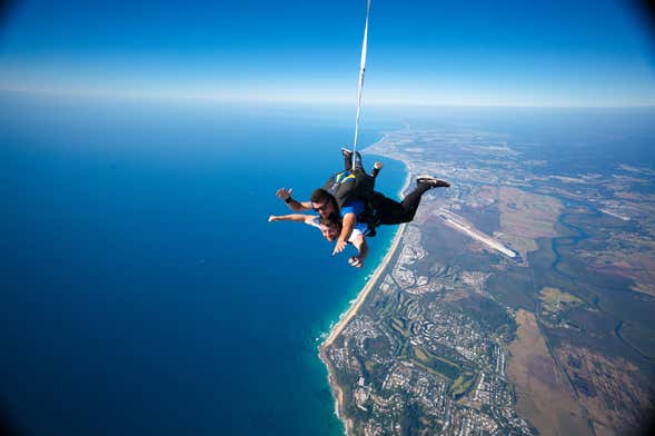 Saut en parachute à Perth