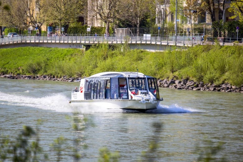 Cruise on the Salzach River