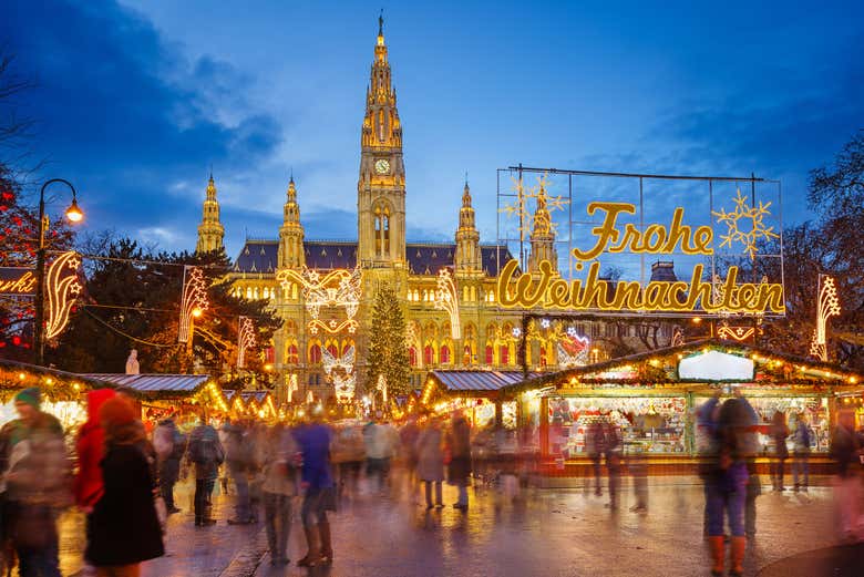 I mercatini del Rathaus di Vienna