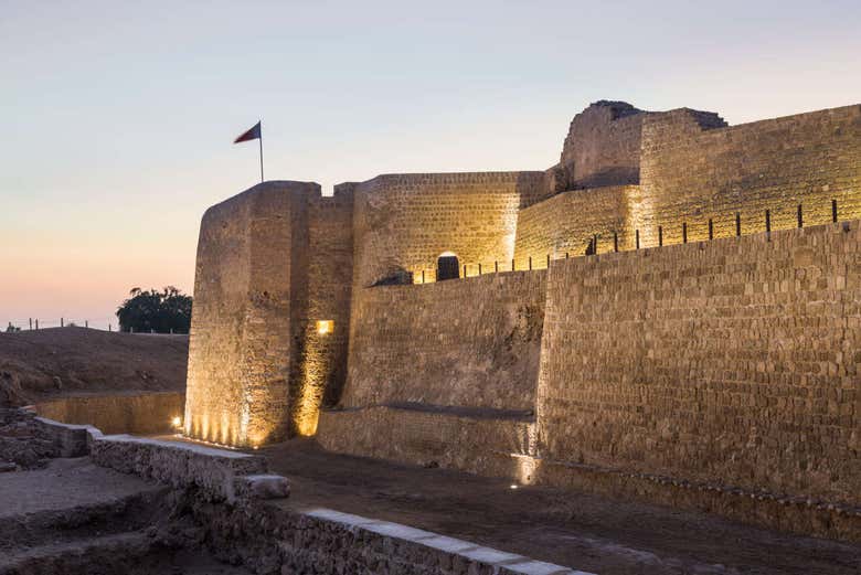 Fuerte de Manama al atardecer