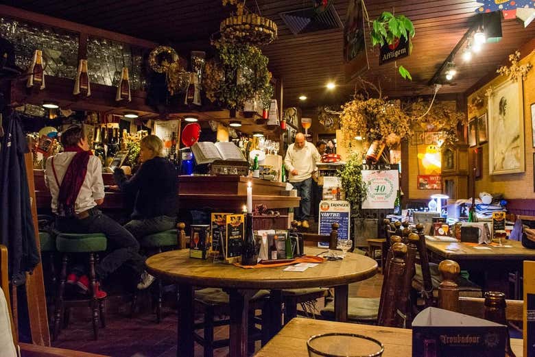 Taberna del centro de Amberes