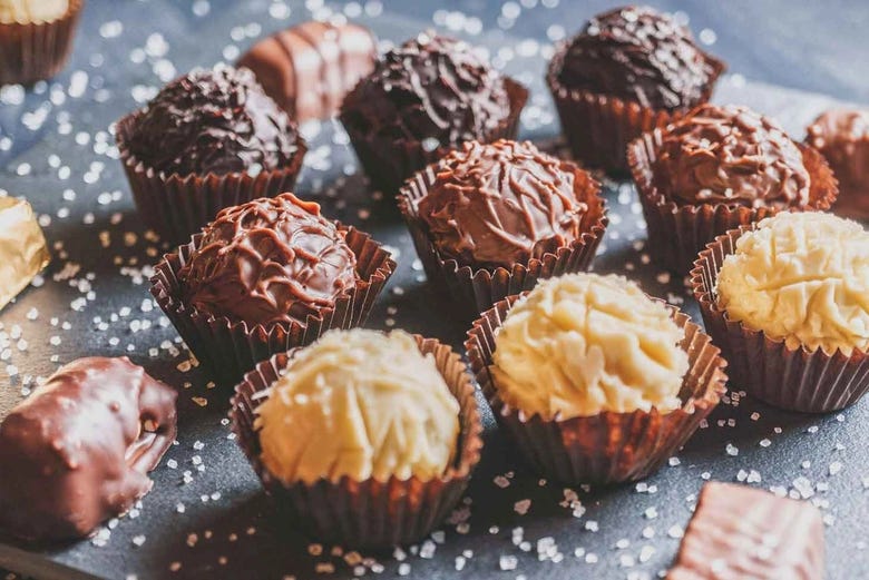 Belgian chocolate truffles